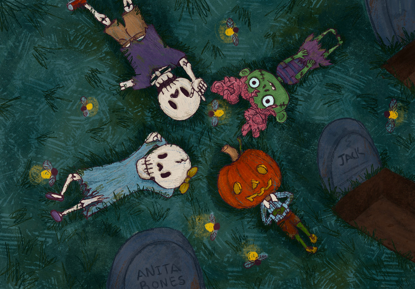 Graveyard Talks Print