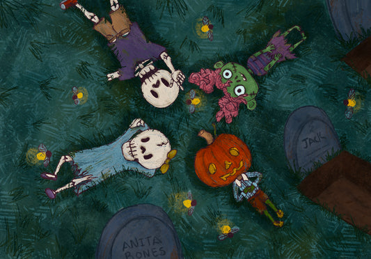 Graveyard Talks Print