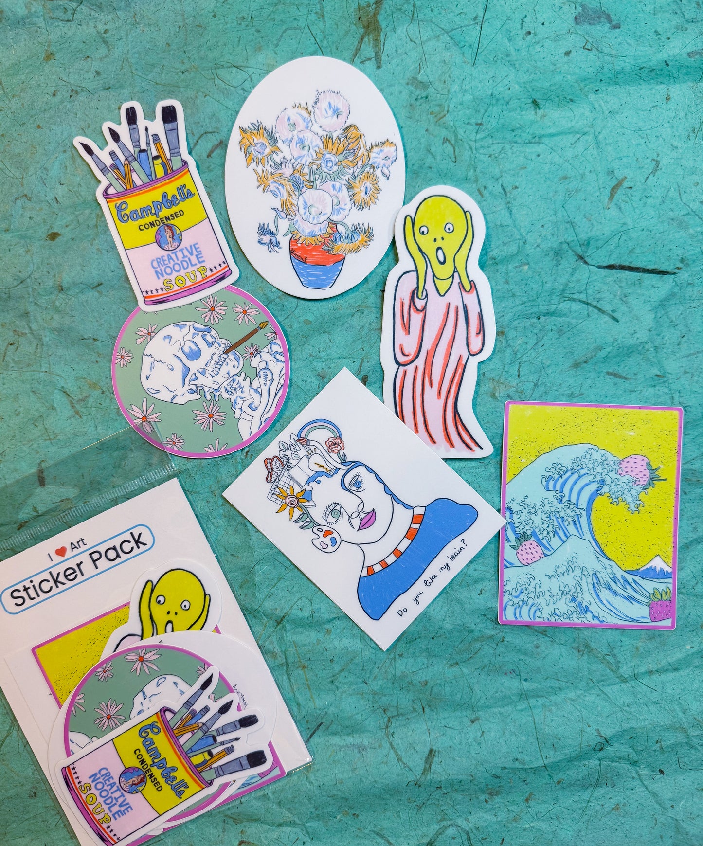 I ❤️ Art Sticker Pack